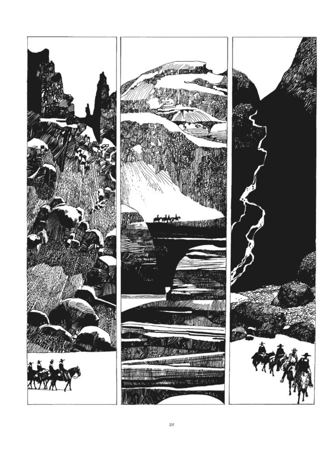 Страница из графического романа Серджо Топпи «Коллекционер»