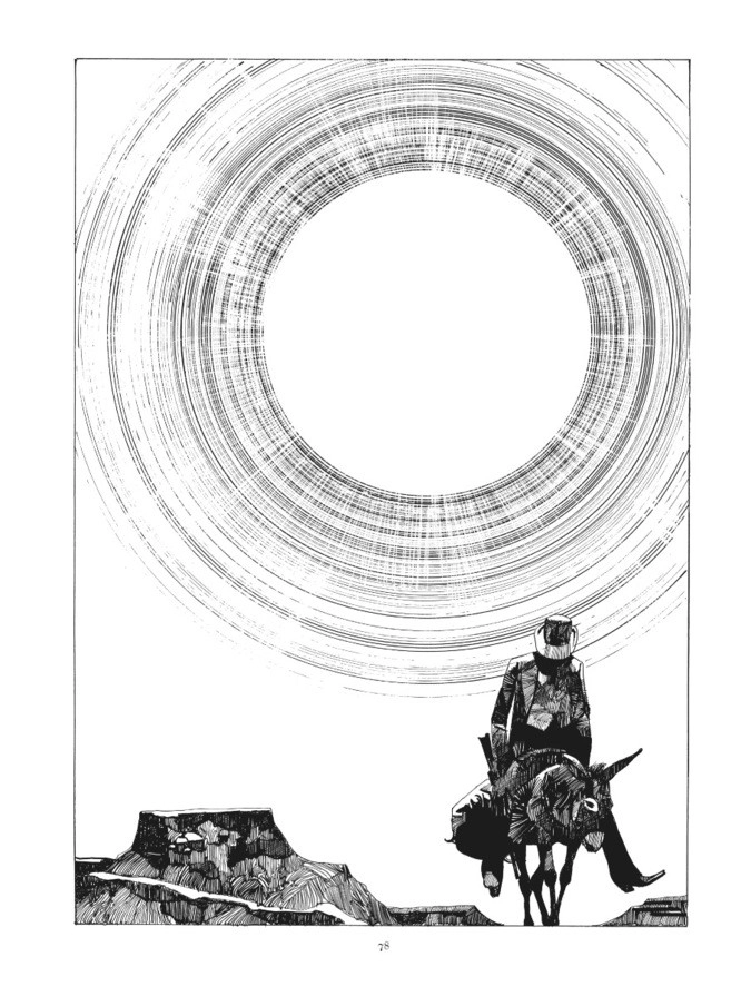 Страница из графического романа Серджо Топпи «Коллекционер»