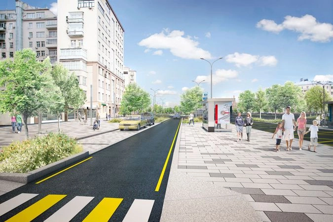 Улица Серафимовича.