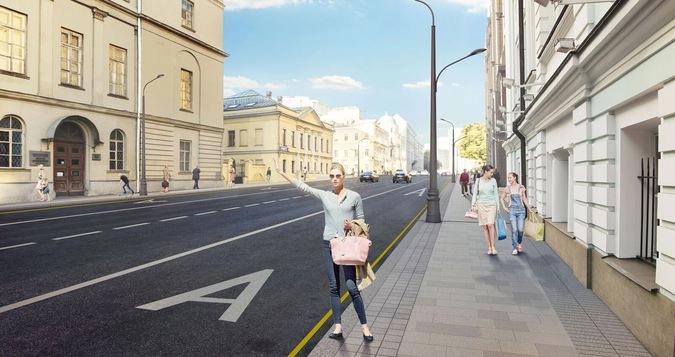 Улица Воздвиженка.