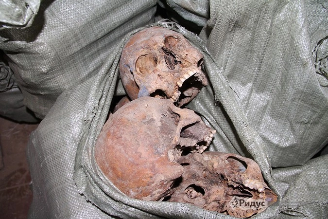 Останки погибших солдат, вокруг которых некогда разгорелся конфликт