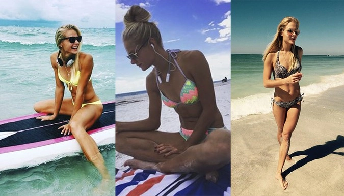 Прыгунья Дарья Клишина