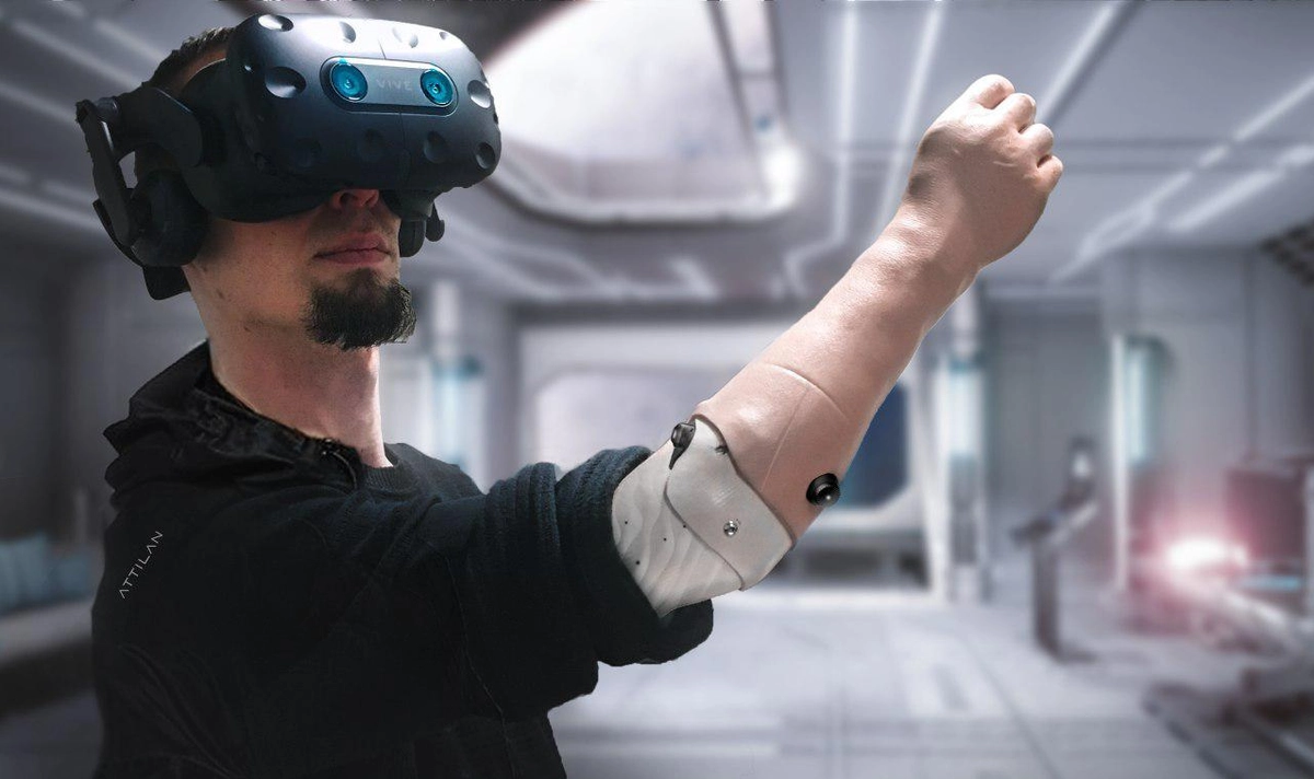 Компания моторика. VR-платформа Attilan. Компания моторика бионические протезы. Виртуальная реальность в реабилитации. Протезирование виртуальная реальность.