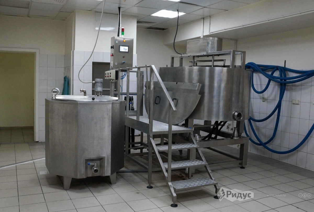 Главная установка для производства сыра 