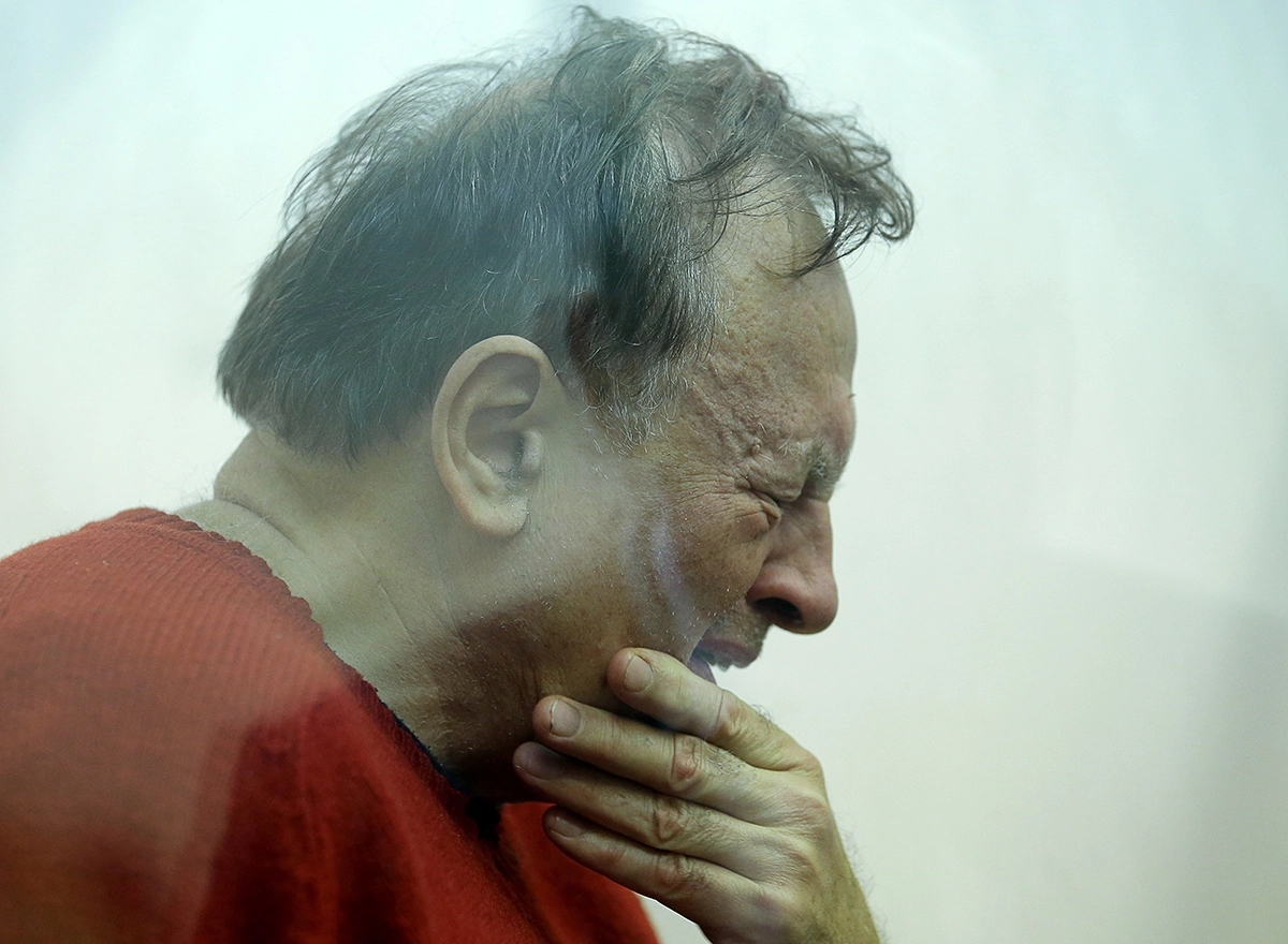 Олег Соколов в суде.