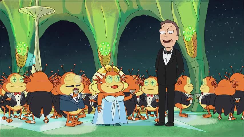Кадр из мультфильма «Рик и Морти»