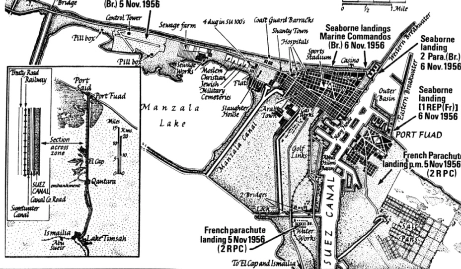 Боевые действия в Порт-Саиде 5-6 ноября 1956 года 