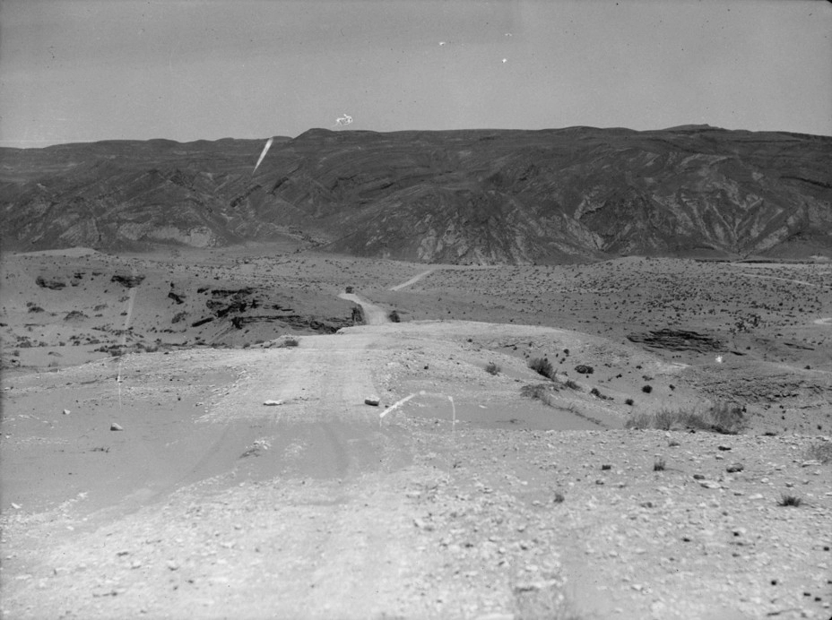 Перевал Митла в 1920 году, вид с востока 