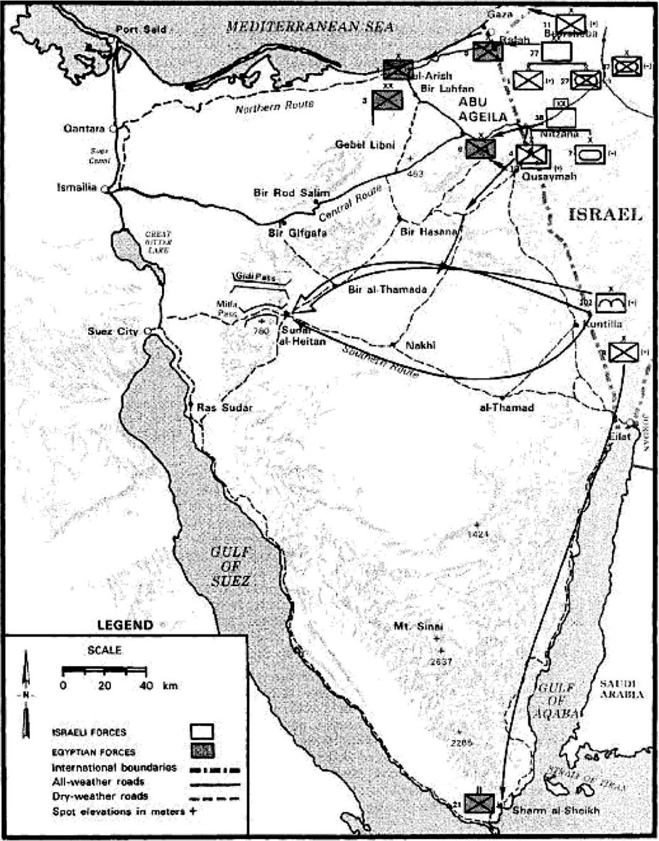 Дислокация сил сторон и боевые действия 29 октября 1956 года 