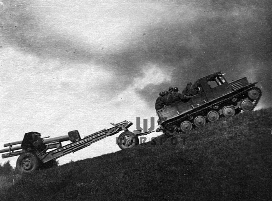 Испытания НАТИ-Д, позже превратившегося в Я-11, 1942 год