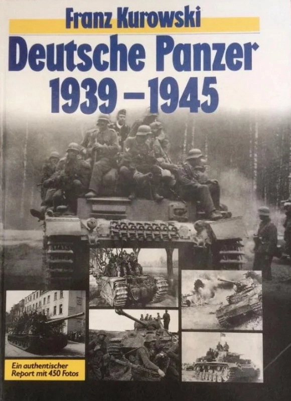 Книга Франца Куровски «Немецкие танки 1939-1945», 1990 год. todocoleccion.net