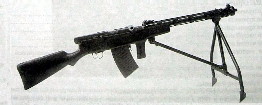 6,5-мм опытный ручной пулемёт Фёдорова и Дегтярёва со сменным стволом и воздушным охлаждением по типу «Мадсена»