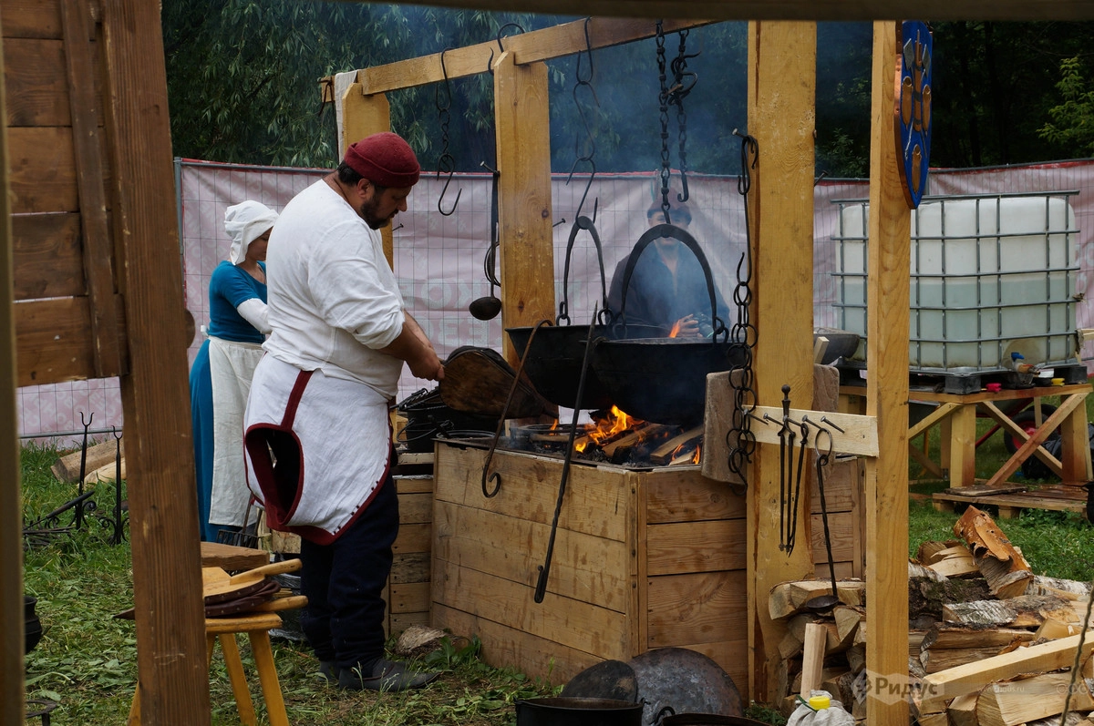V Международный рыцарский Турнир святого Георгия. Лагерь рыцарей