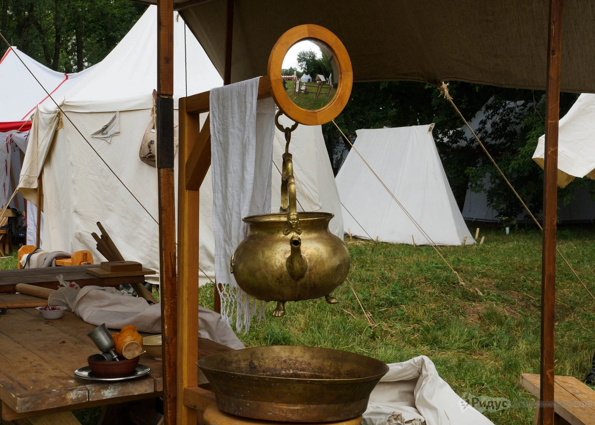 V Международный рыцарский Турнир святого Георгия. Лагерь рыцарей