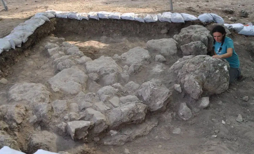 Обнаруженные руины поселения филистимлян