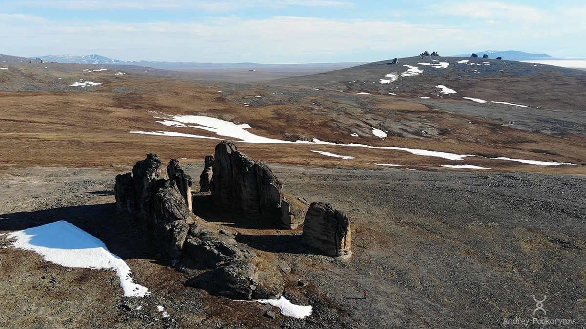 Кекуры., г.Кекурная. Арктическая Чукотка. Кекуры., г.Кекурная. Арктическая Чукотка.
