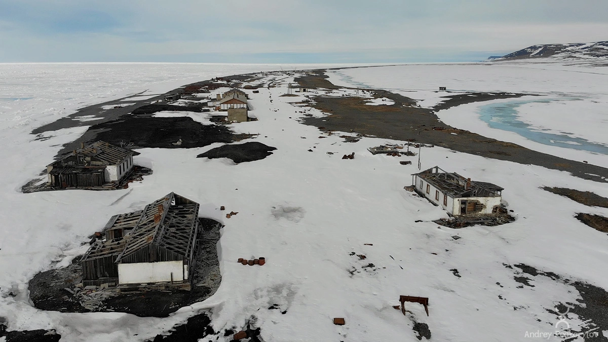 Лагуна Валькаркай. Восточно-сибирское море. Арктическая Чукотка.