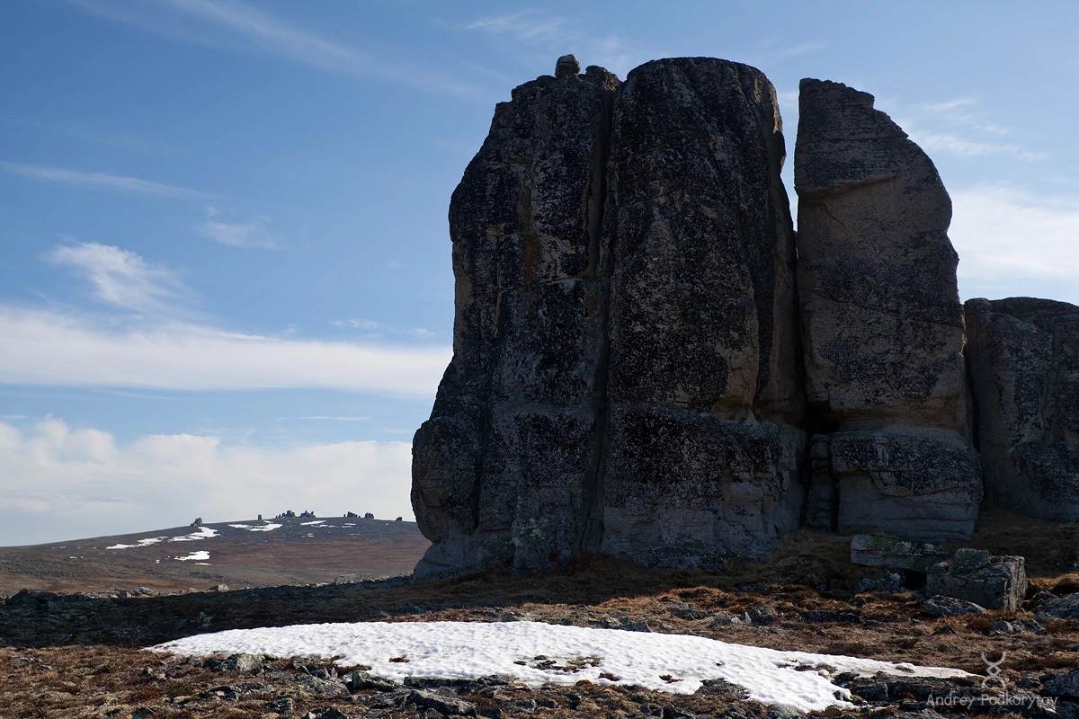 Кекуры, г.Кекурная. Арктическая Чукотка.