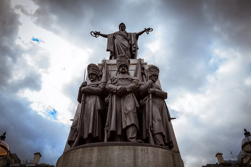 Мемориал Крымской войны в Лондоне.