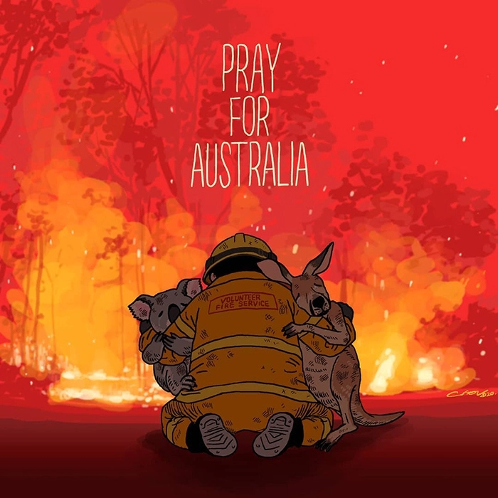 Помолимся за Австралию