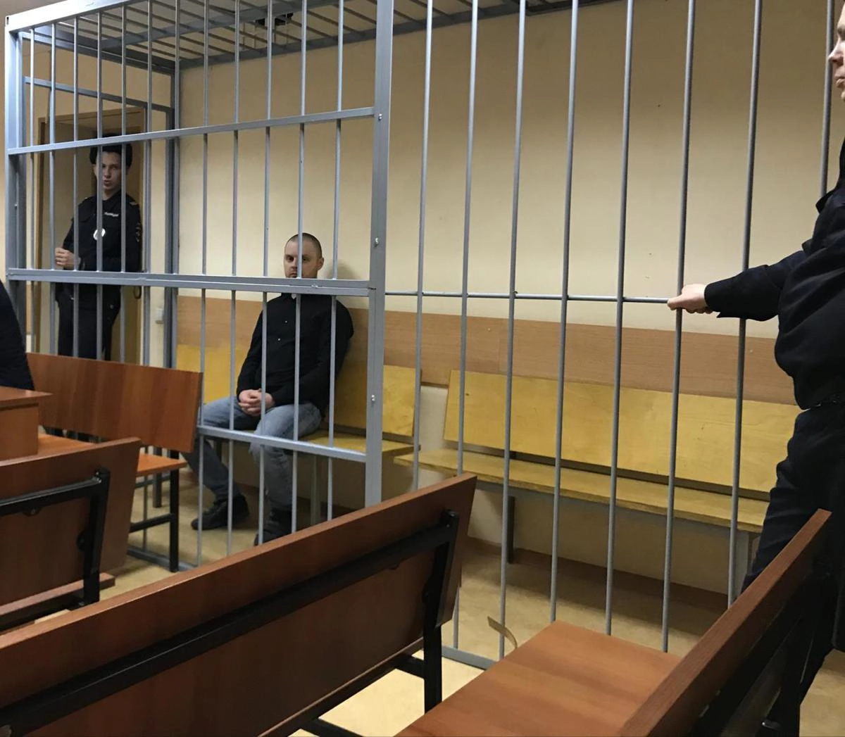 Илья Лапшов в суде