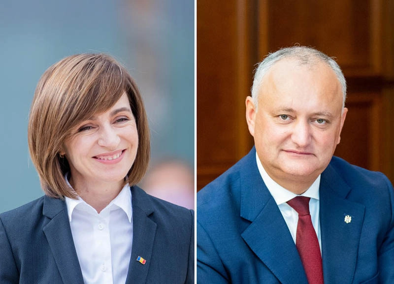 Майя Санду и Игорь Додон