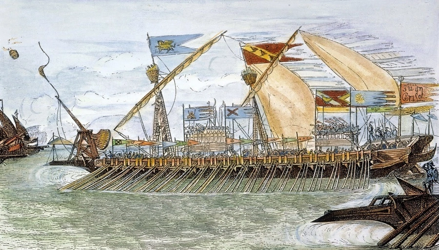 Венецианская галера XIII-XIV вв.