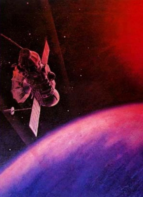 Картина А. Леонова и А. Соколова «Впереди Венера» (1971) scifiart.narod.ru Картина А. Леонова и А. Соколова «Впереди Венера» (1971) scifiart.narod.ru