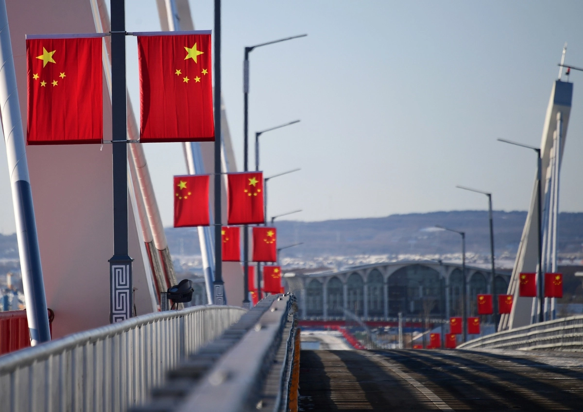 Мост через Амур в Китай © Юрий Смитюк/ТАСС