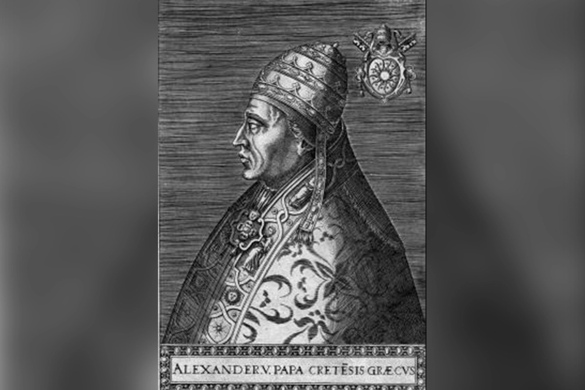 Александр V был ничем не примечательным понтификом