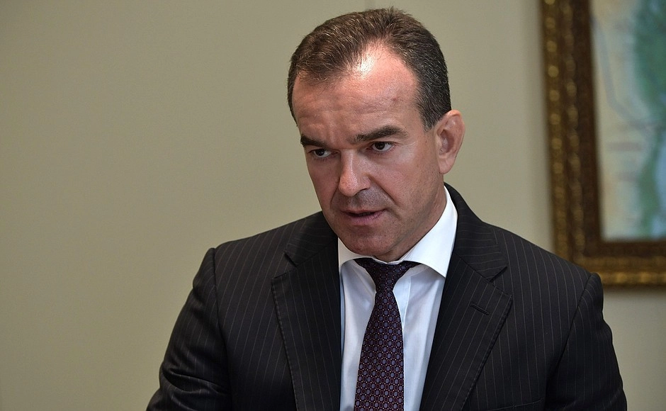 Губернатор Краснодарского края Вениамин Кондратьев Губернатор Краснодарского края Вениамин Кондратьев