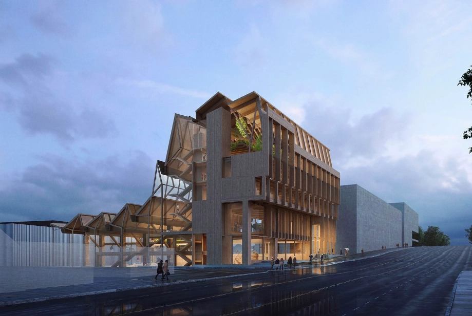 Проект здания от Grafton Architects Проект здания от Grafton Architects