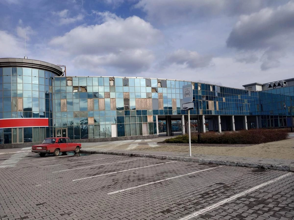 Ж/Д вокзал со стороны фронта