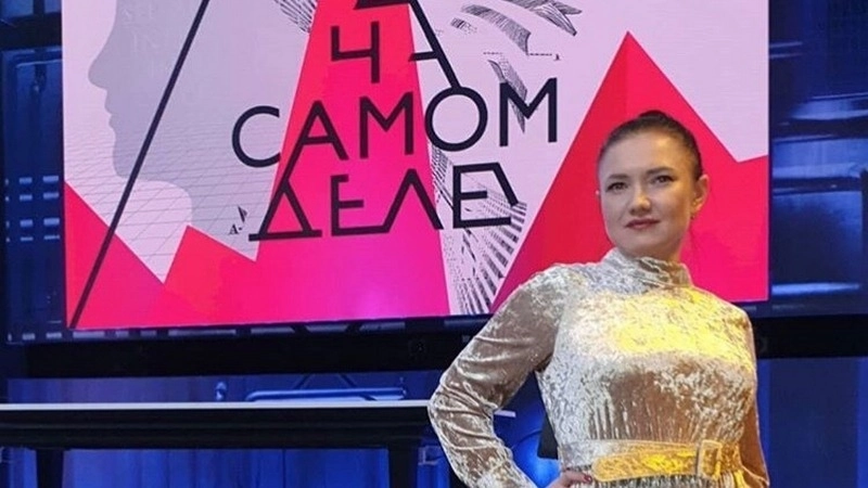 Марина Лусникова в ток-шоу Первого канала 