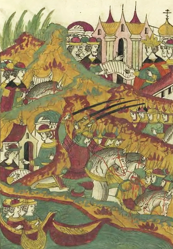 Малая война на пограничье. 1558 год. Лицевой летописный свод, том 23