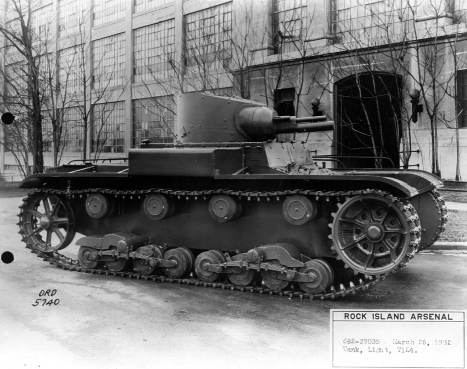 Light Tank T1E4 — тупиковый с точки зрения программы T1, но большой шаг в нужном направлении для американского танкостроения