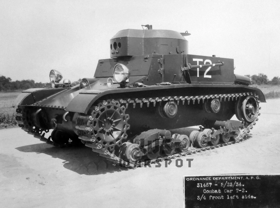 Light Tank T2. Можно сказать, что это работа над ошибками, допущенными в ходе проектирования Light Tank T1E4