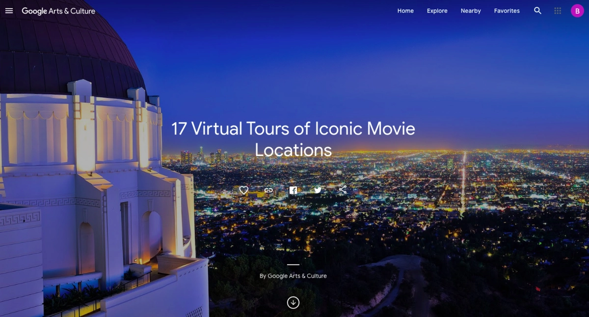 17 Virtual tours of iconic movie locations
