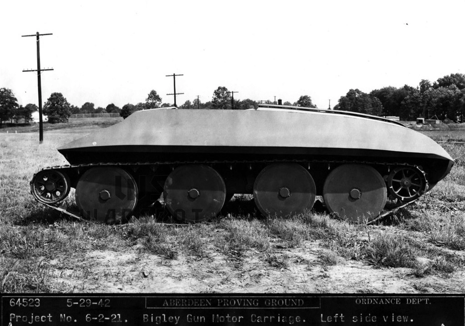 Christie M1941 Airborne Tank, он же Bigley GMC. На самом деле это уже несколько раз перестроенный M1937 Airborne Tank