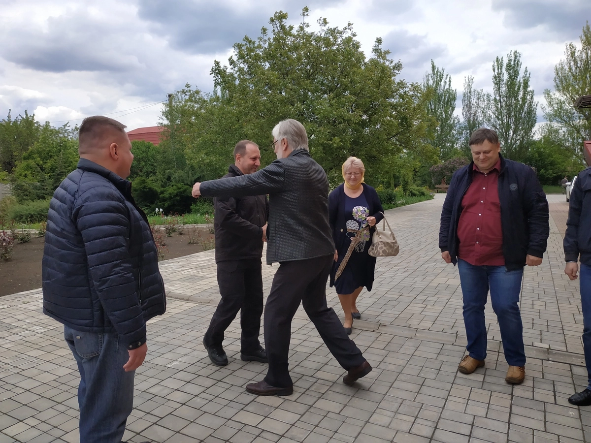 Встреча с настоятелем храма