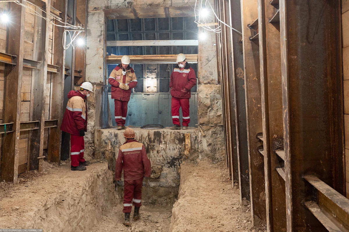 Это будет постоянная выработка для обеспечения сбора воды из откачки её в дренажную систему города.