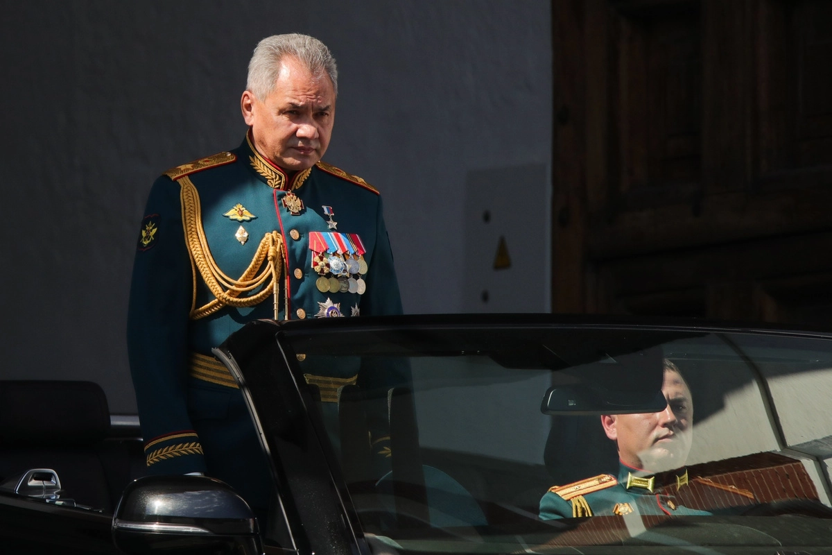 Министр обороны РФ Сергей Шойгу. Министр обороны РФ Сергей Шойгу.