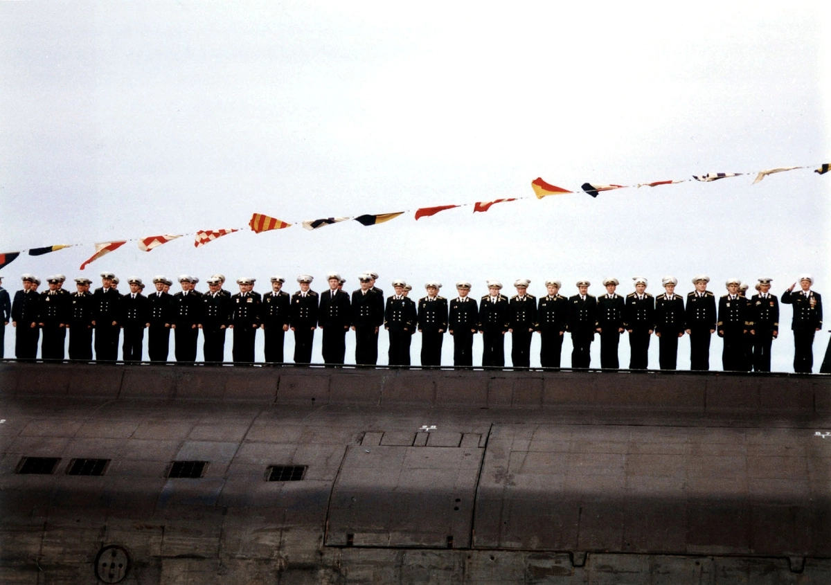 Экипаж атомной подводной лодки 