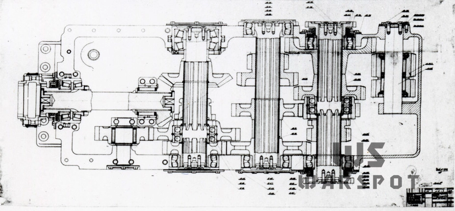 Пятискоростная КПП, которую Шашмурин разработал для Т-220