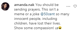 "Это не мем и не шуточка - ушли из жизни невинные люди, включая детей. Проявите хоть немного сострадания!" "Это не мем и не шуточка - ушли из жизни невинные люди, включая детей. Проявите хоть немного сострадания!"