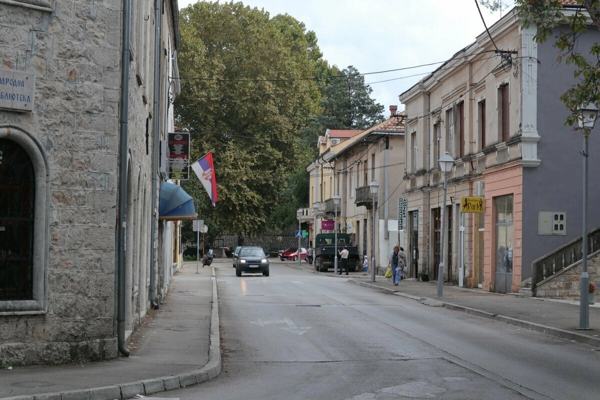 Городок Требинье - часть Республики Сербской. 