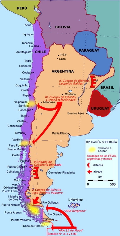 Карта плана операции «Суверенитет». wikimedia.org