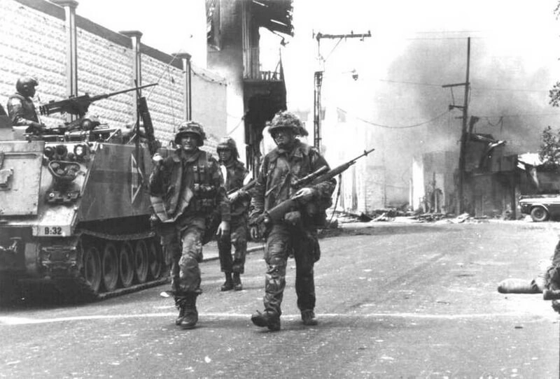 Американские войска в Панаме. bazaistoria.ru
