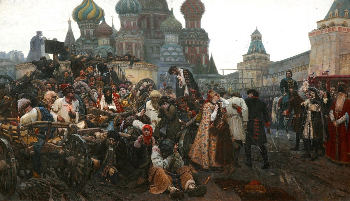 «Утро стрелецкой казни», 1881 год