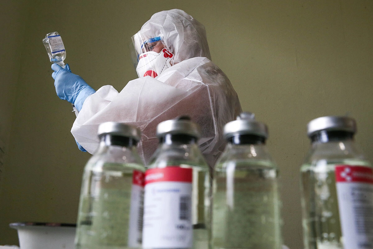 "Красная зона" санатория "Прибой" в Евпатории 